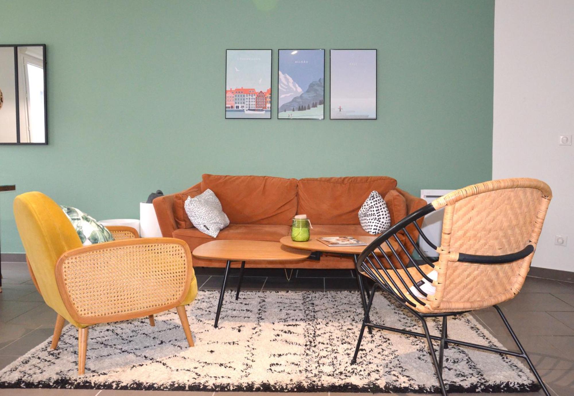 Le Cocon Troyen - 6-8P - 2 Parking Gratuits Apartment ทรัวส์ ภายนอก รูปภาพ